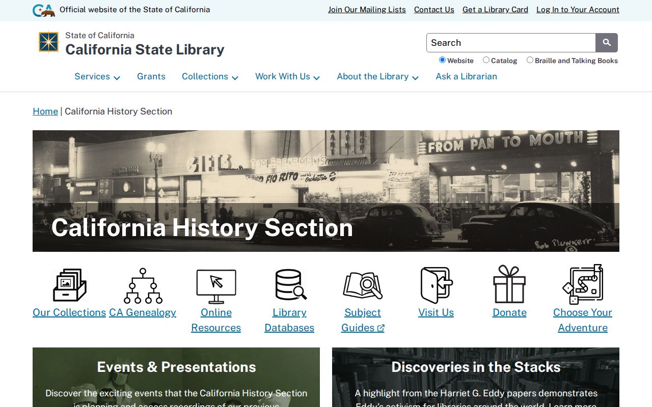Hayward previous residents California history collections